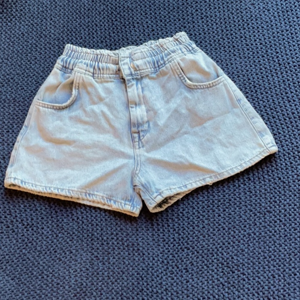 Zara kids jean shorts